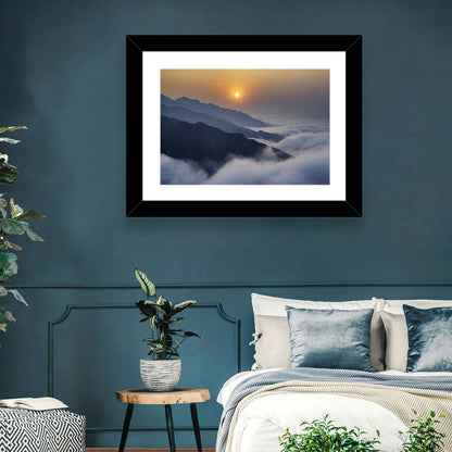Ta Xua Range at Golden Dawn Wall Art