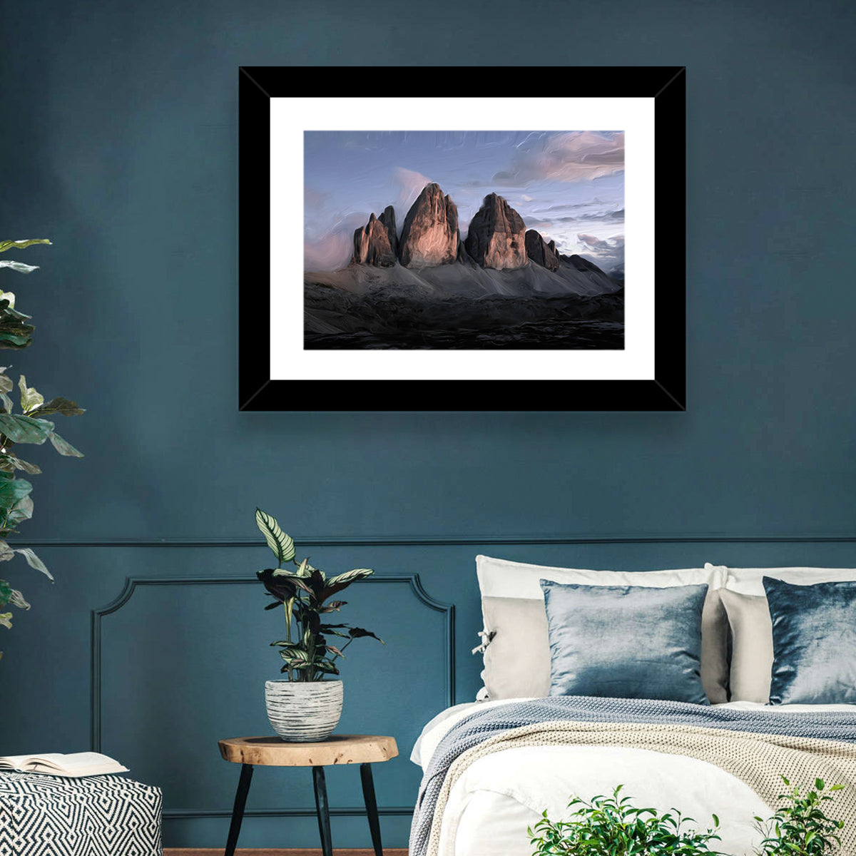 Tre Cime at Dusk Wall Art