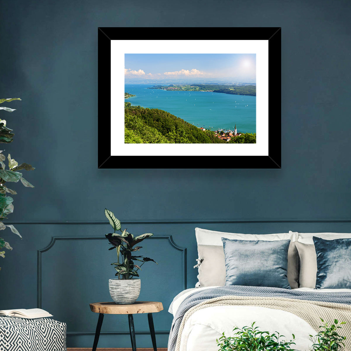 Immenstaad View of Lake Constance Wall Art