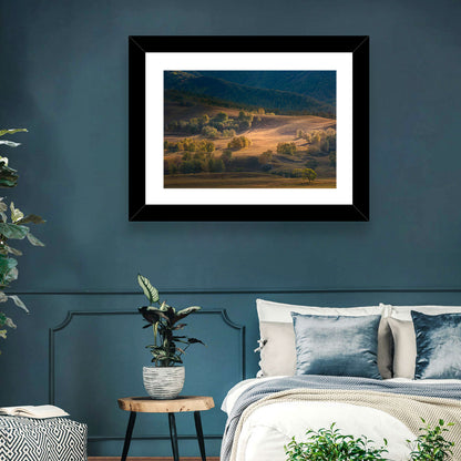 Bashang Plateau Golden Hour Wall Art