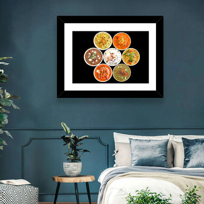 Indian Dishes Wall Art