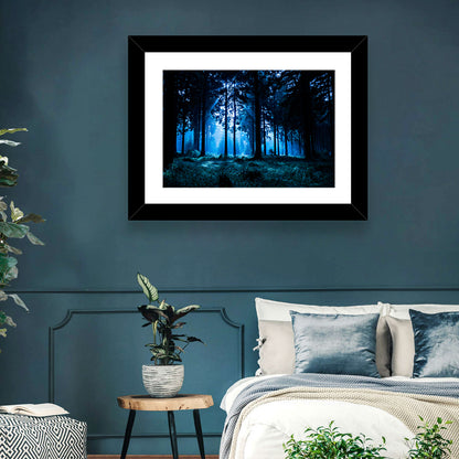 Thuringia Forest at Dusk Wall Art