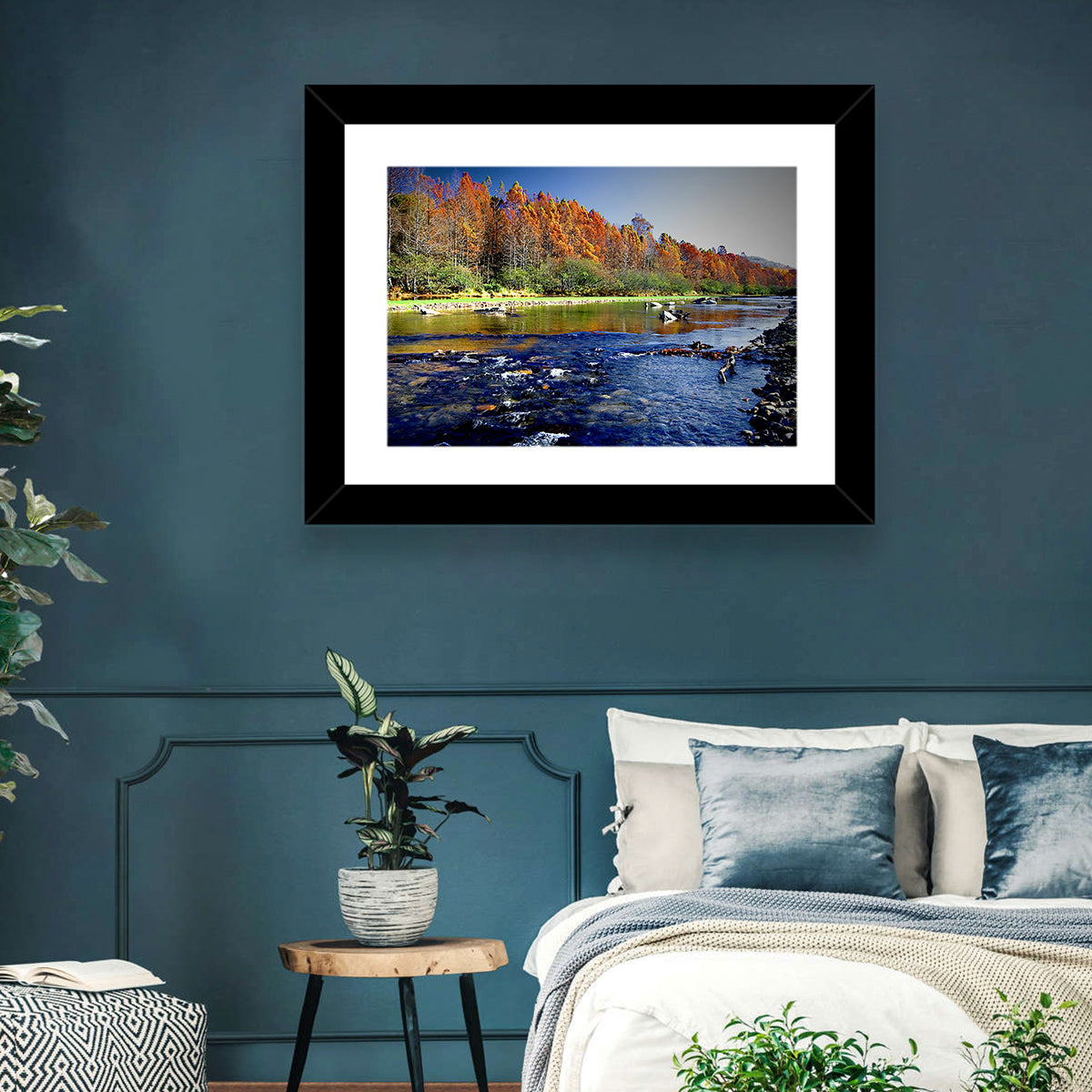 Beavers Bend State Park Wall Art in a room, landscape