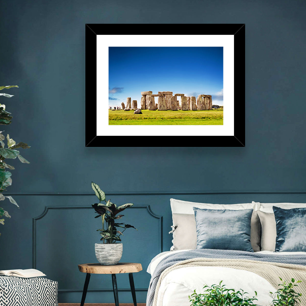 Stonehenge Under Blue Sky Wall Art