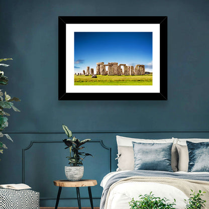 Stonehenge Under Blue Sky Wall Art