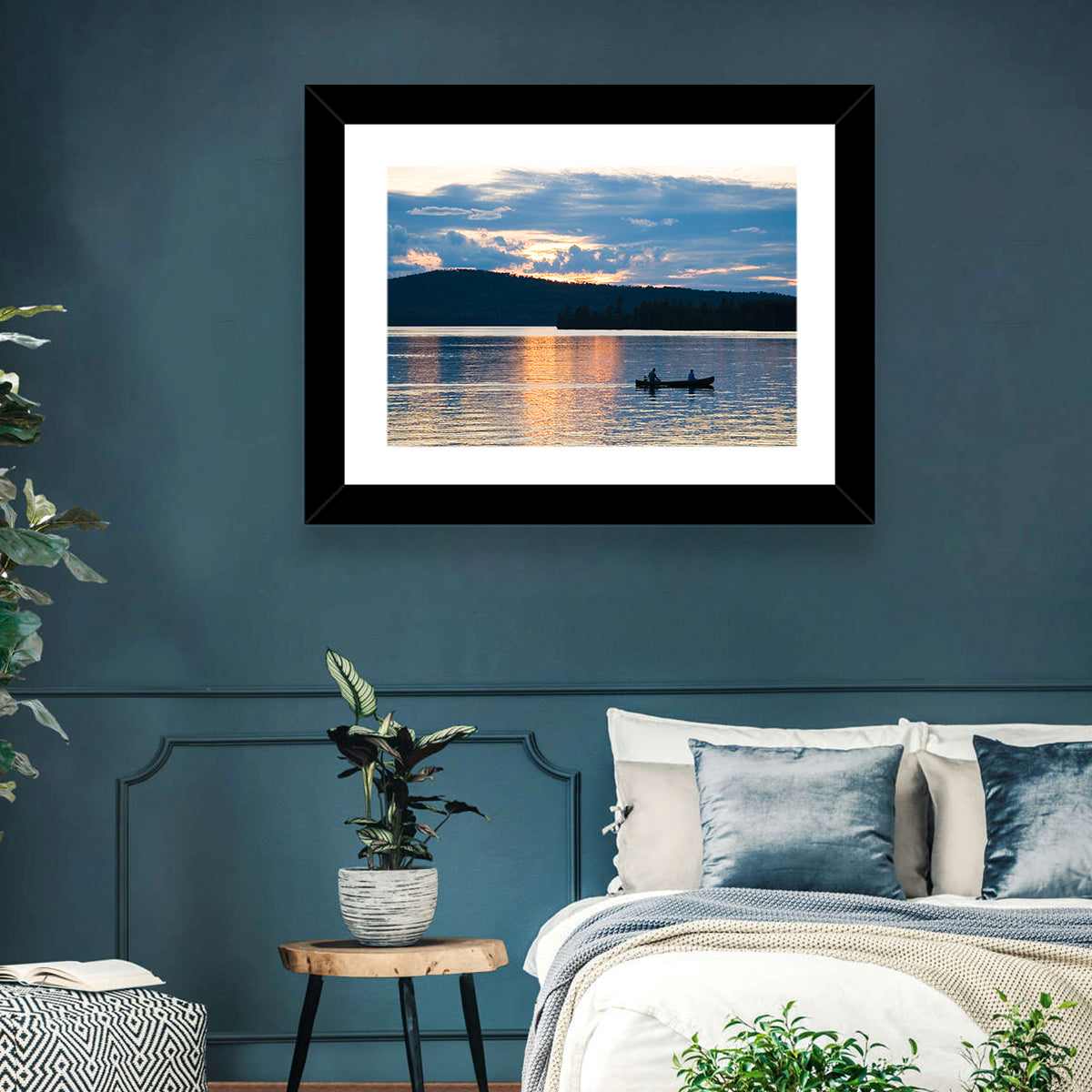 Moosehead Lake Sunset Wall Art