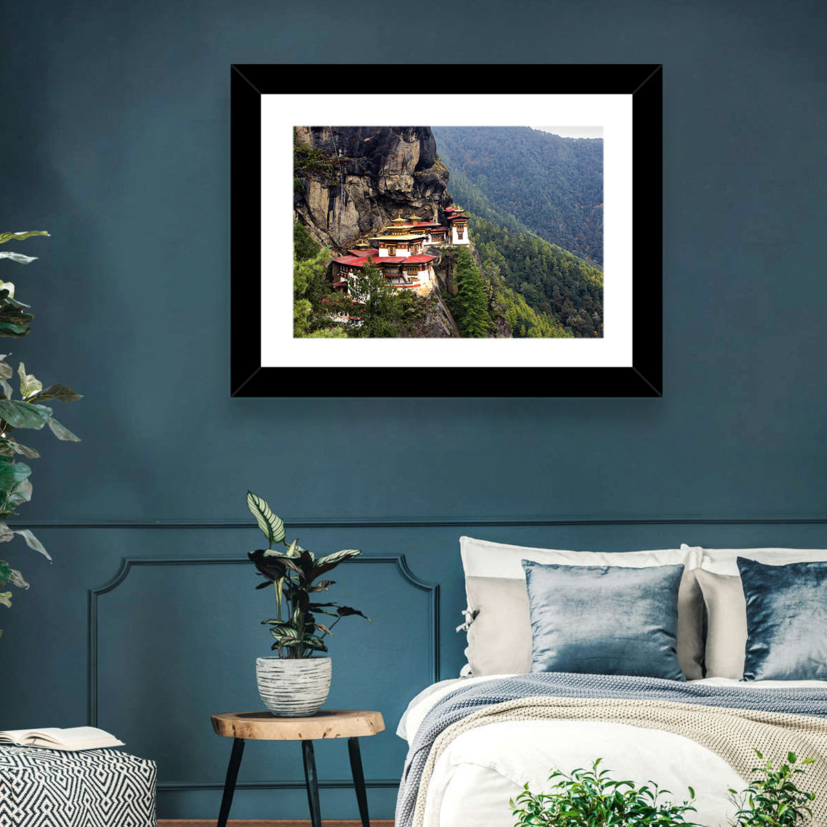 Tiger's Nest Monastery, Paro Bhutan Wall Art