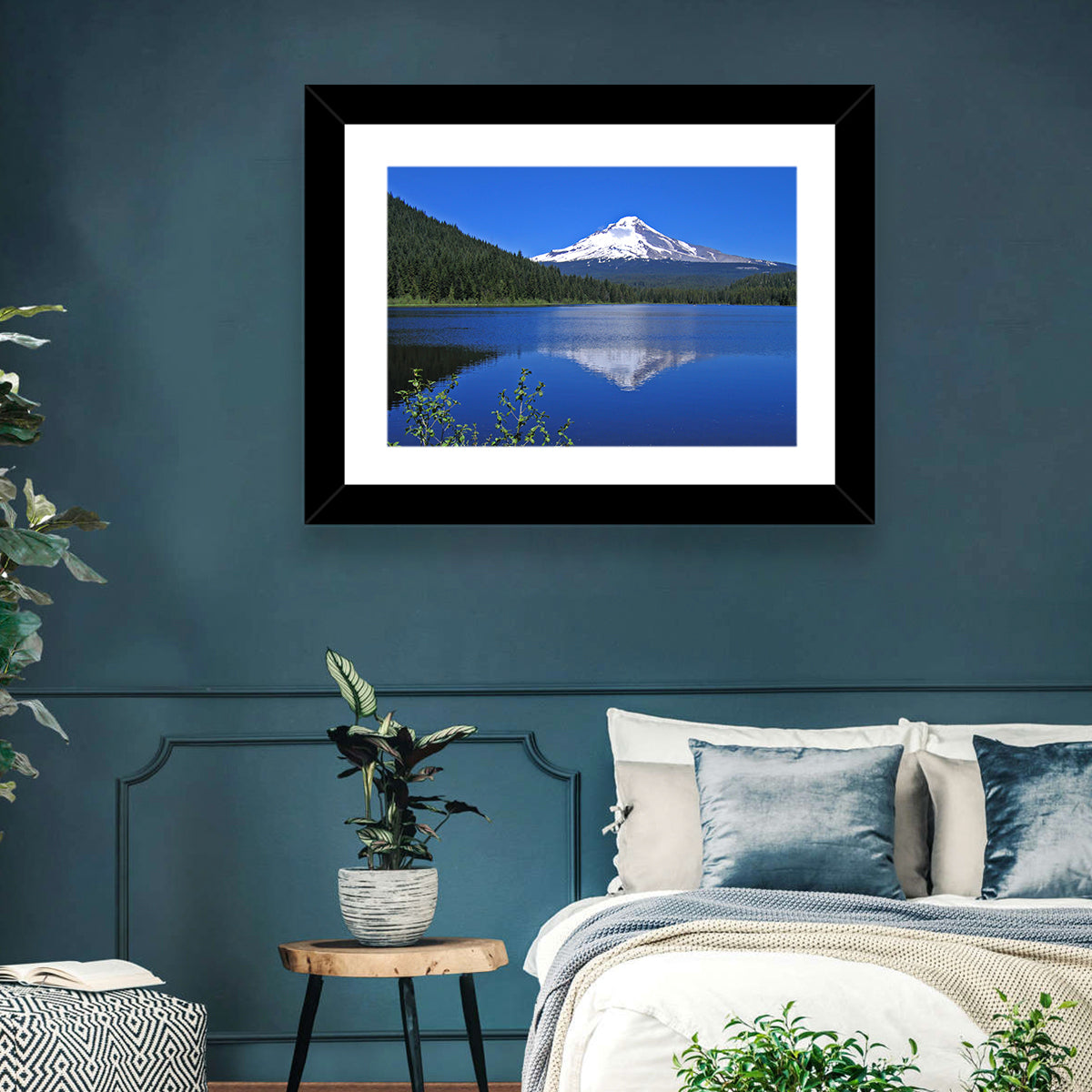 Mount Hood at Trillium Lake Wall Art