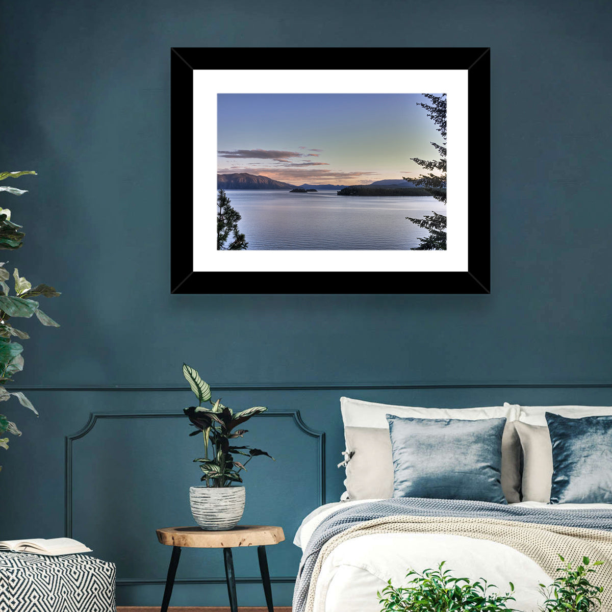 Lake Pend Oreille at Dusk Wall Art