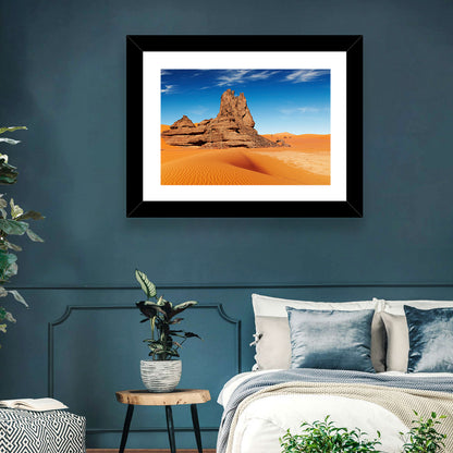 Sahara Rock Formation Landscape Wall Art