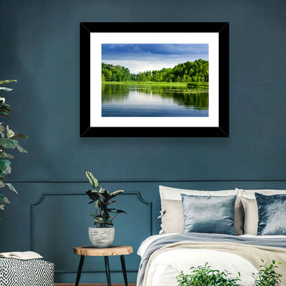 Mazury Forest Lake Wall Art