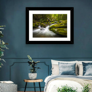 Gatlinburg Park Stream Wall Art