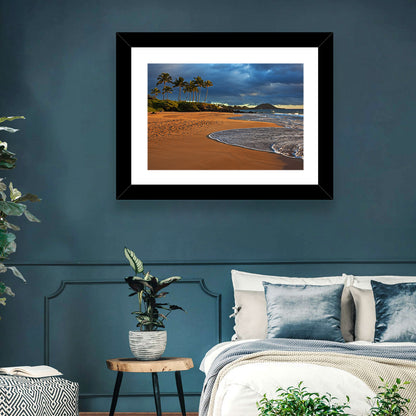 Poolenalena Beach Sunset Wall Art