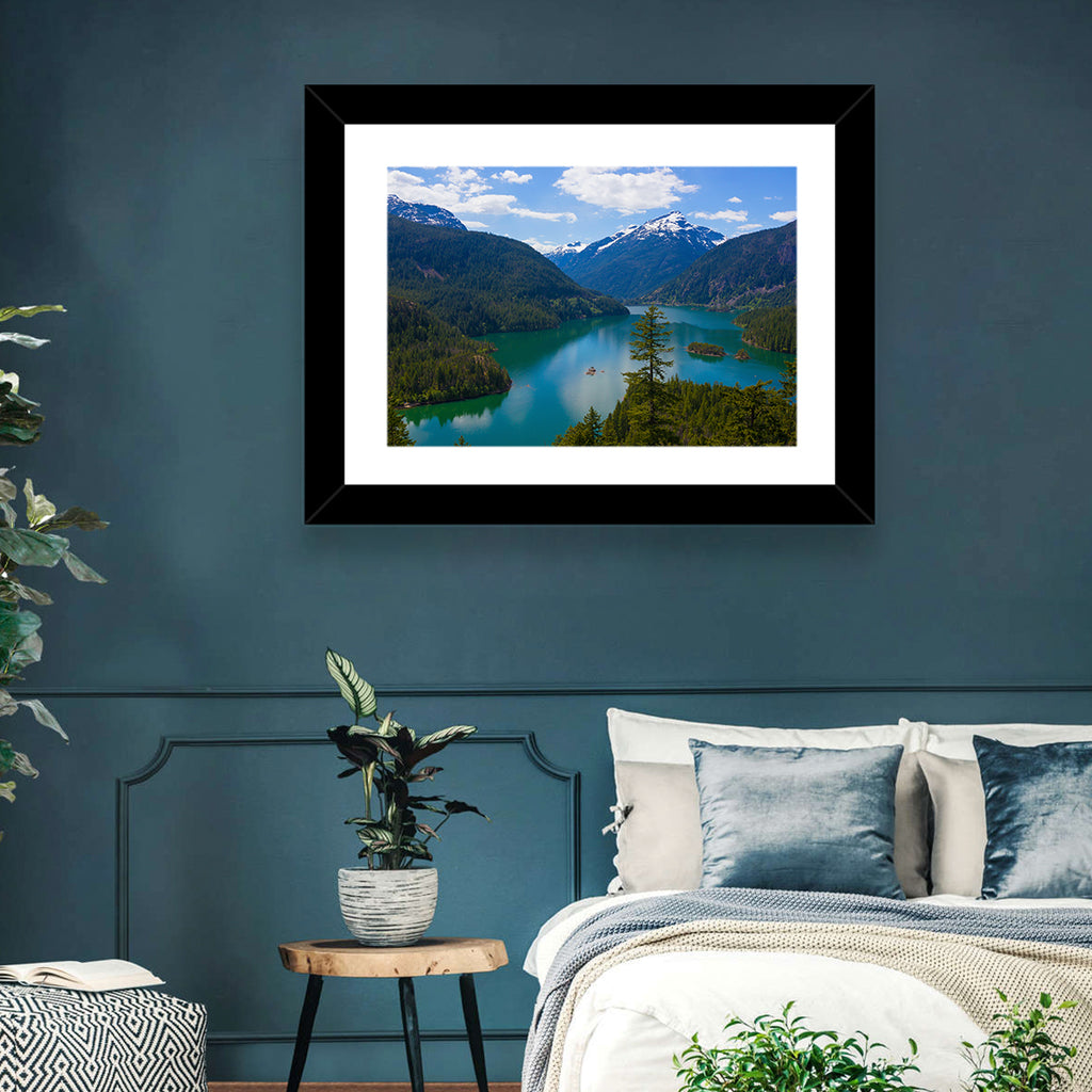 Diablo Lake Reflections Wall Art
