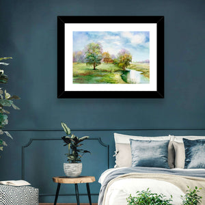 Village Life Concept Wall Art