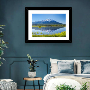 Mount Bachelor Lake Reflection Wall Art