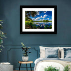 Brazos Bend Lake Reflection Wall Art