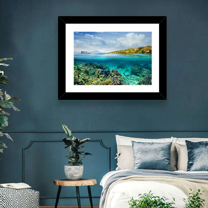 Menjangan Island Split View Wall Art