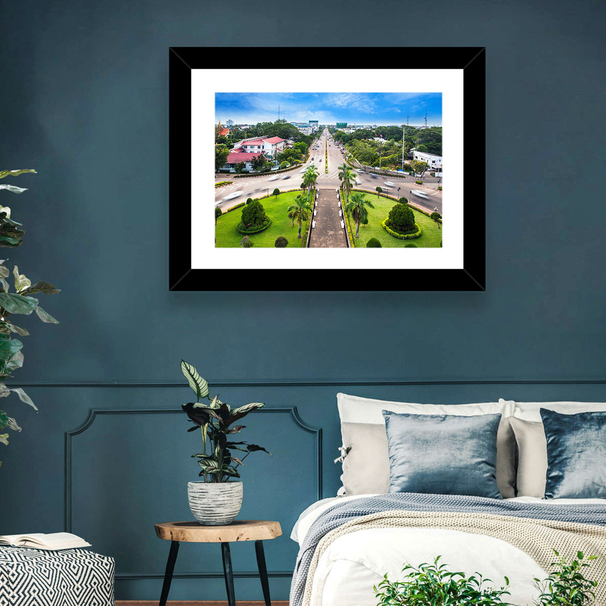 Phnom Penh Independence Monument Boulevard Wall Art