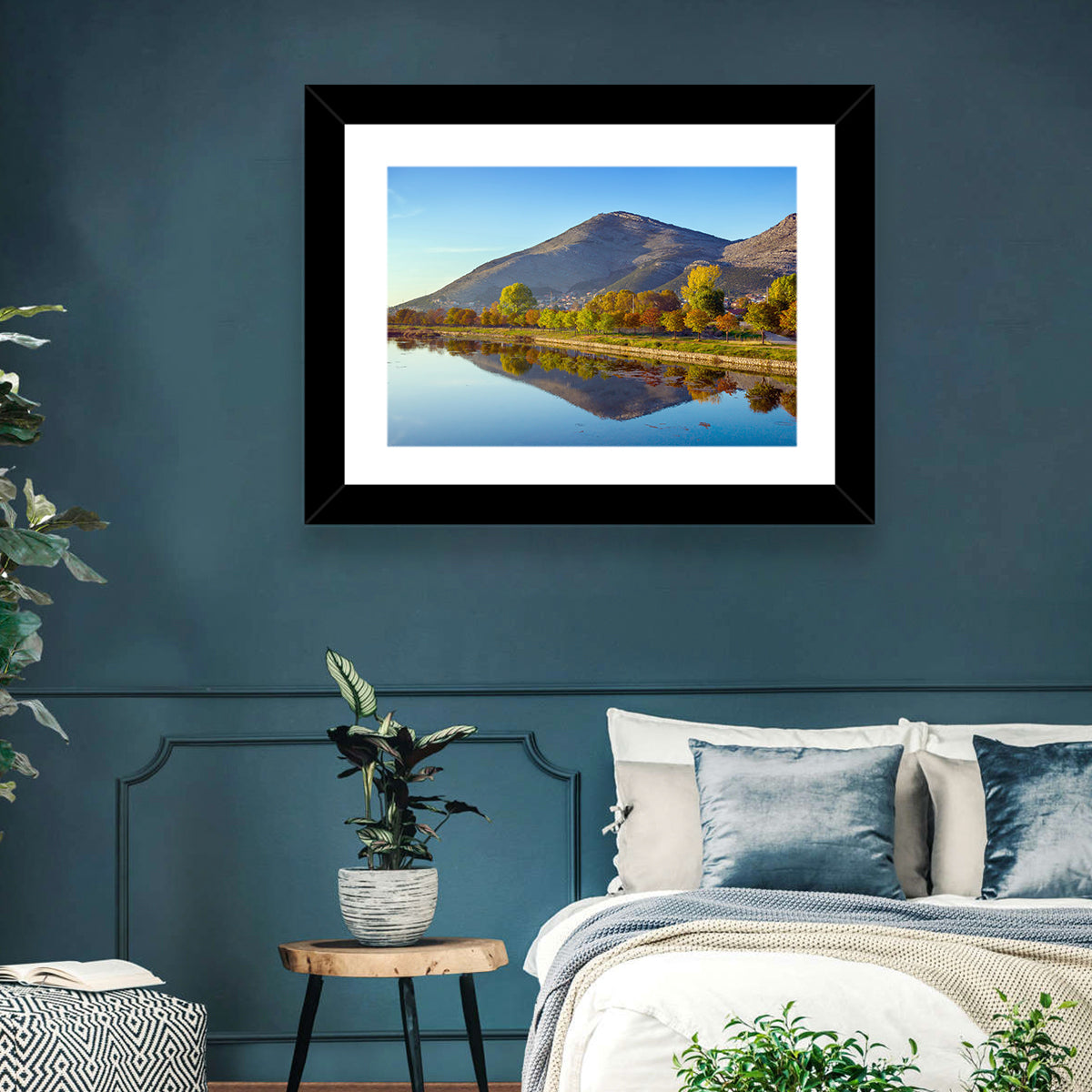 Trebišnjica River Reflection, Trebinje Wall Art