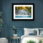 Erawan Falls Cascade Wall Art