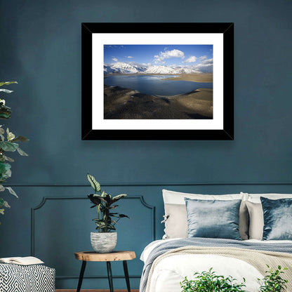 Lake Crowley Aerial View Wall Art