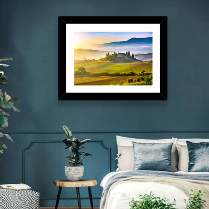 Tuscan Morning Landscape Wall Art