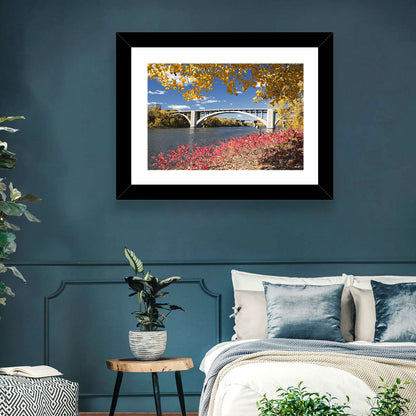 Ford Parkway Bridge Mississippi River Wall Art