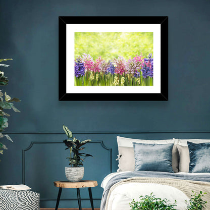 Hyacinth Cluster in Bloom Wall Art