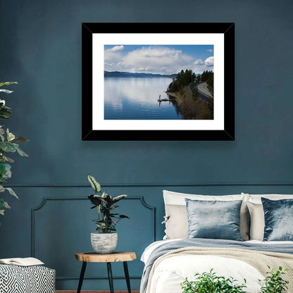 Coeur D'alene Lakeshore View Wall Art