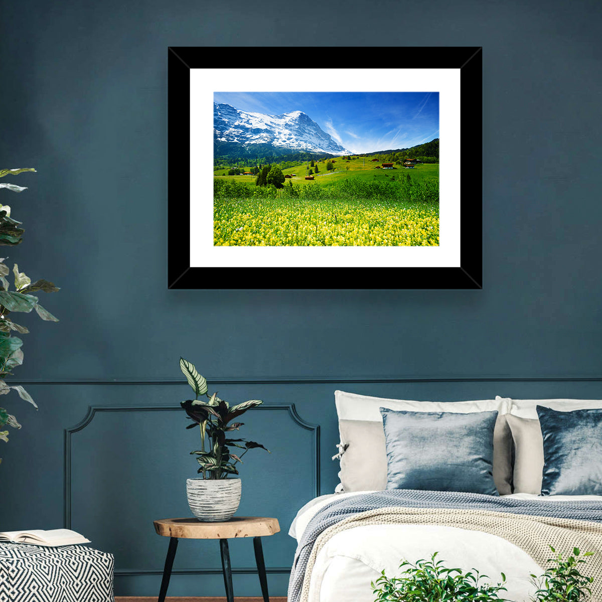 Alpine Wildflower Meadow Wall Art
