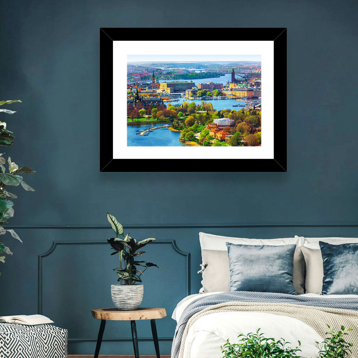 Gamla Stan Waterfront Wall Art