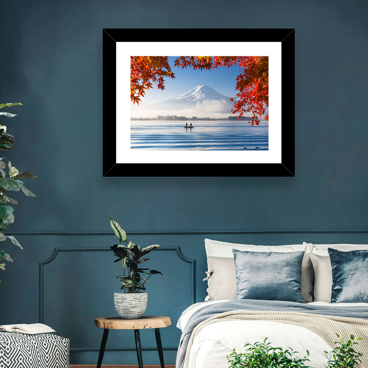 Mount Fuji Over Lake Kawaguchiko Wall Art
