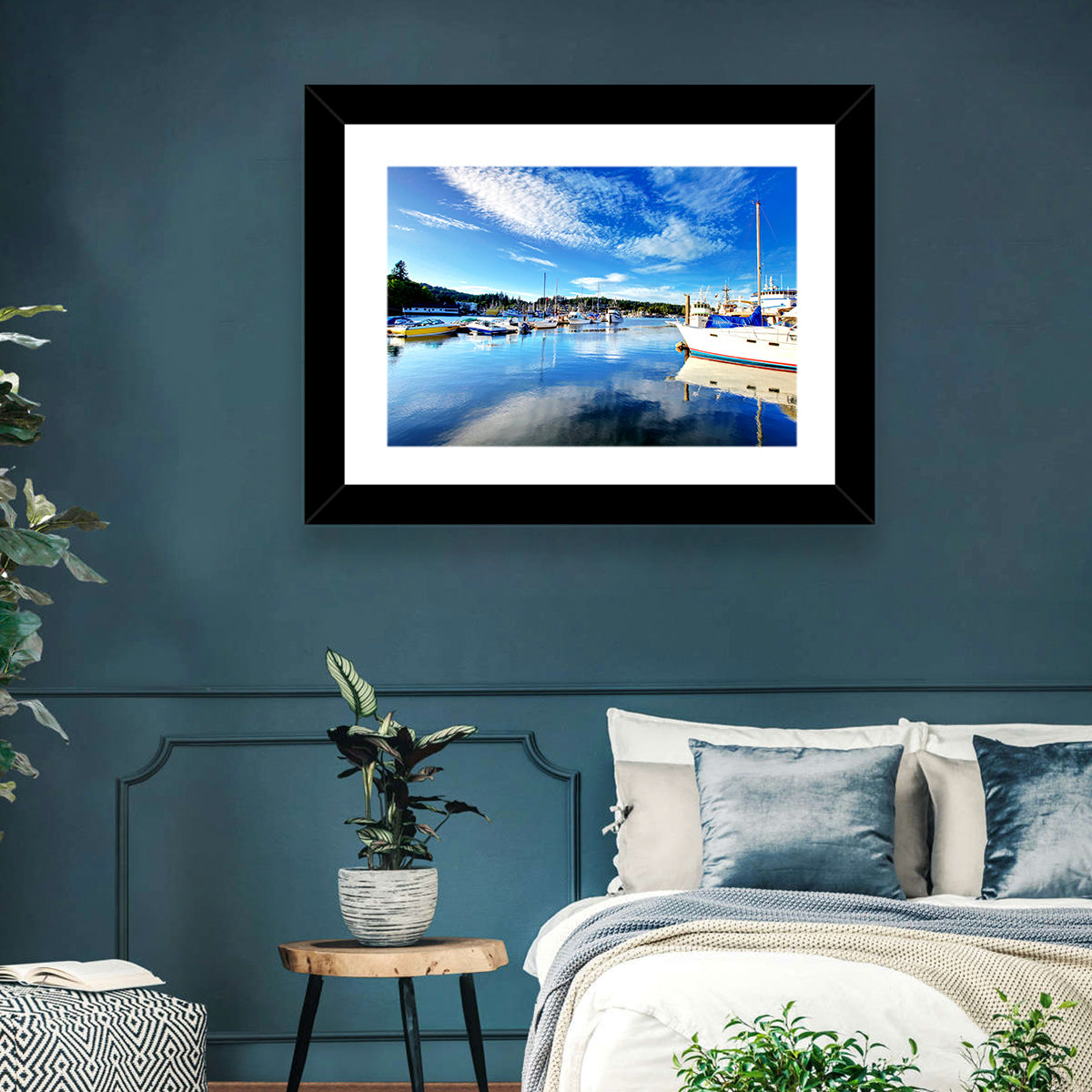 Tacoma Marina Reflections Wall Art