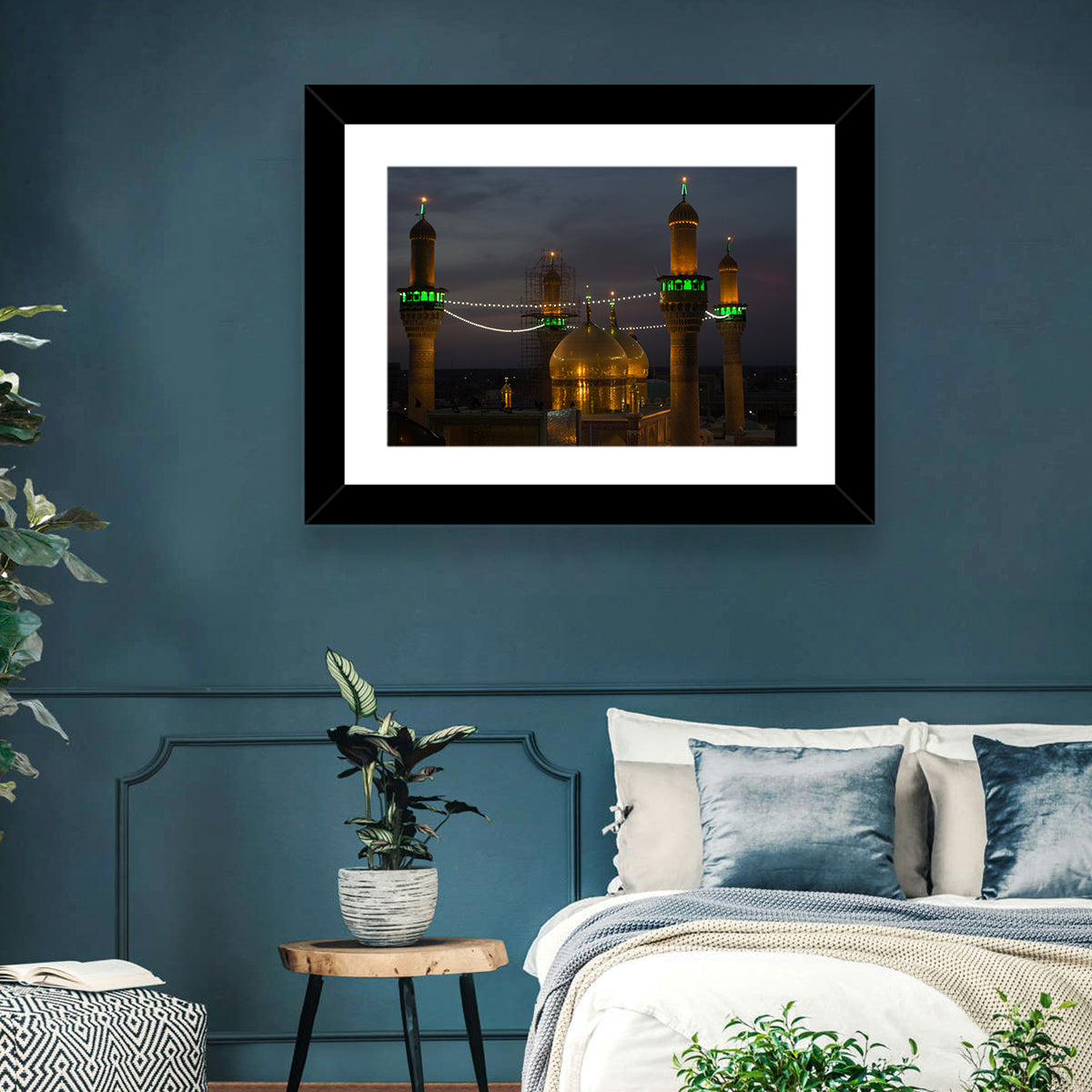 Moussa Al Kadhim Shrine Wall Art in a room, landscape