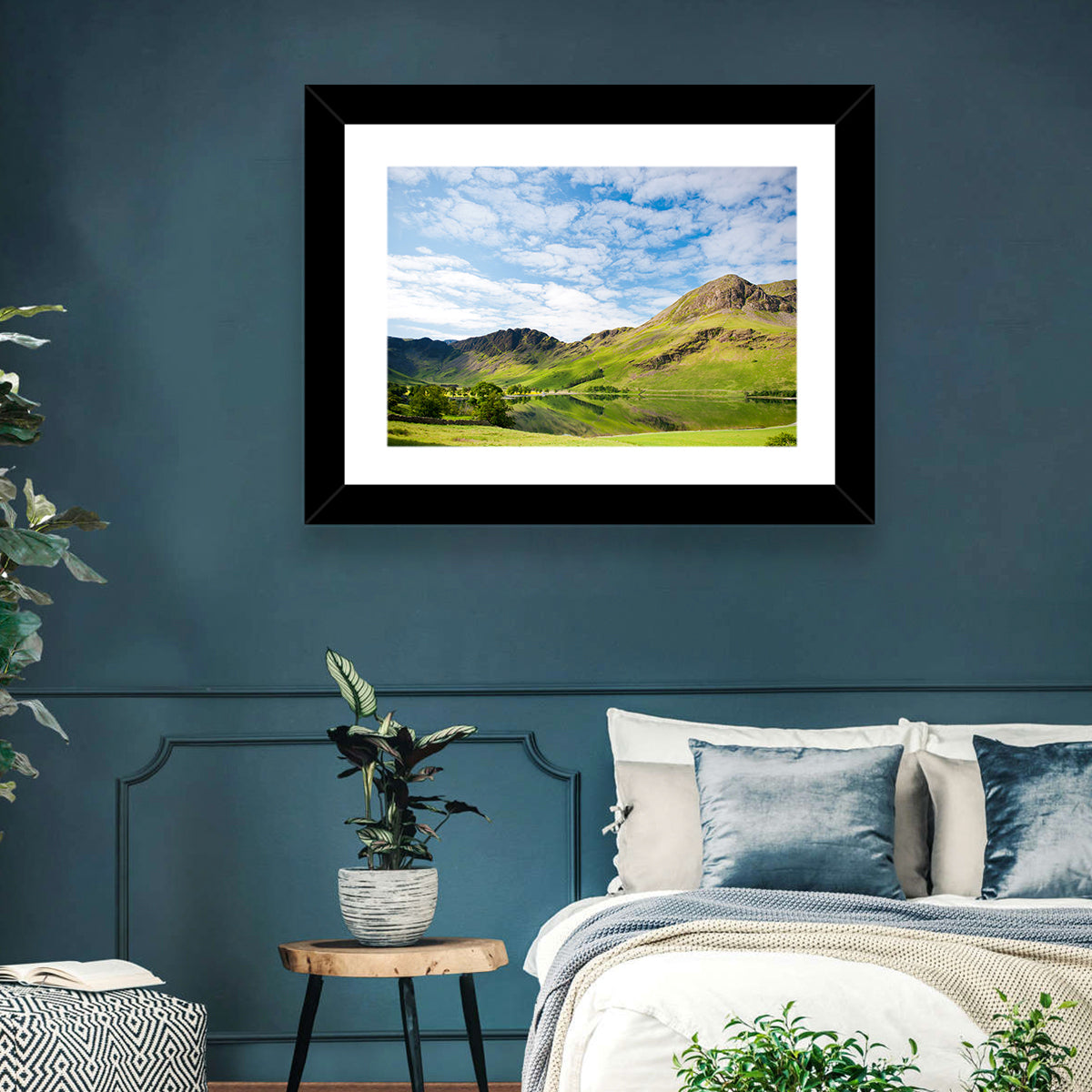 Haystacks Reflection at Buttermere Wall Art