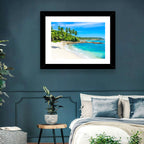 Sri Lanka Tropical Beach Wall Art