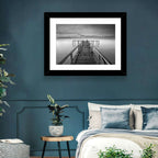 Teluk Tempoyak Jetty at Dusk Wall Art