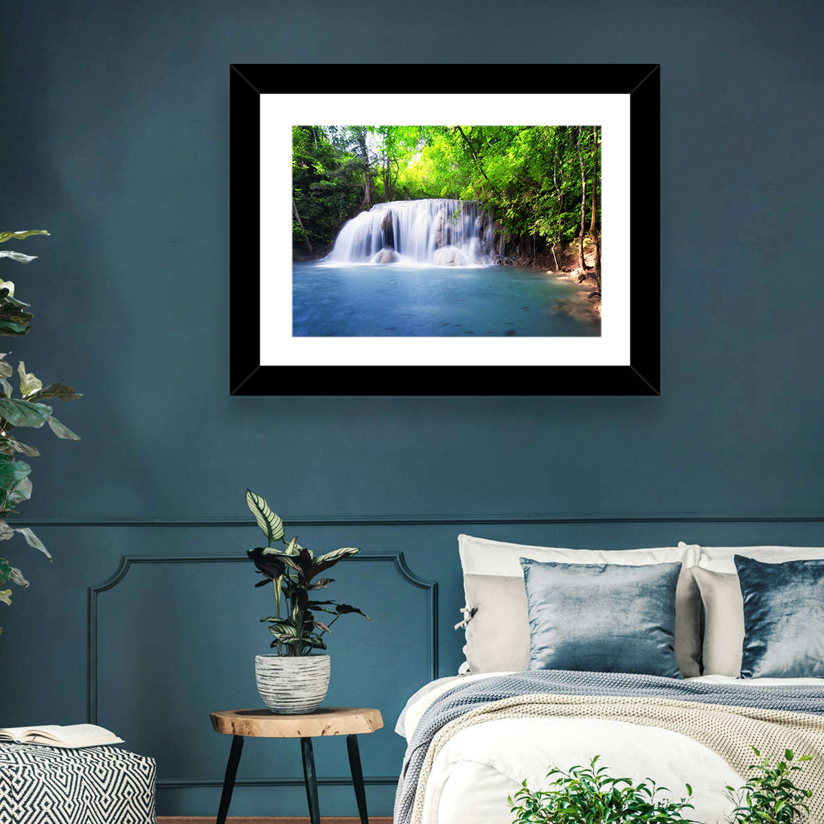 Erawan Waterfall Emerald Pool Wall Art