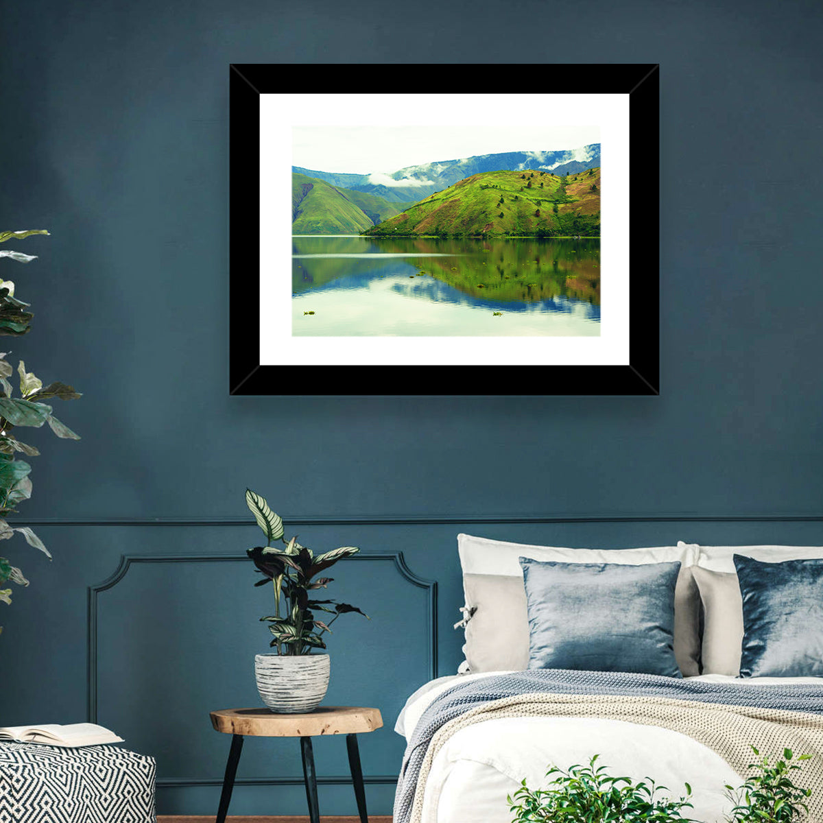 Lake Toba Reflection Wall Art