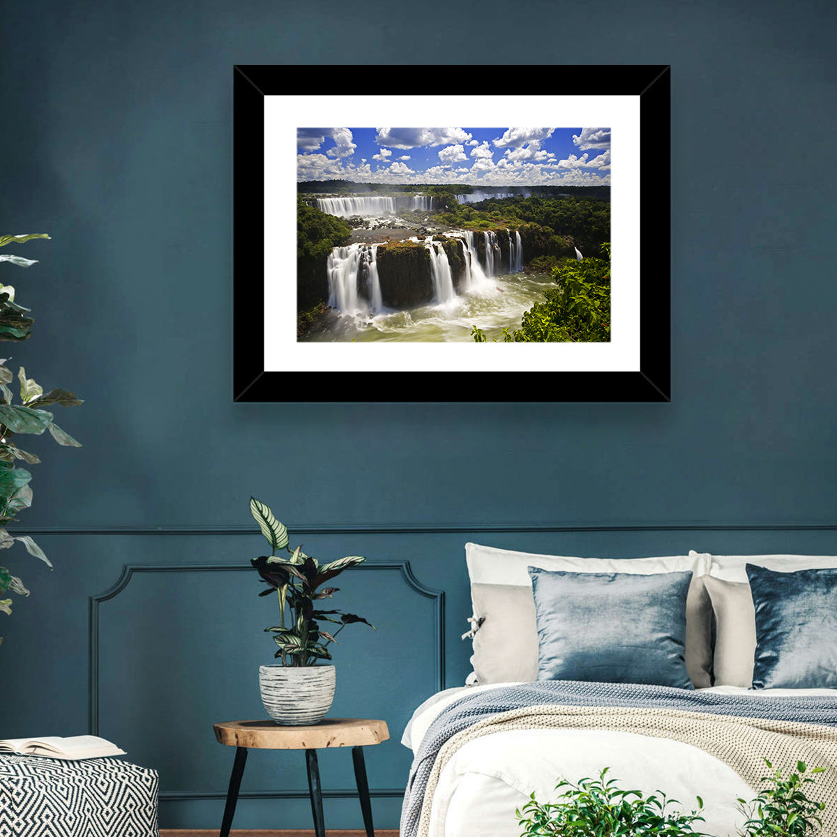 Iguazu Falls River View Wall Art