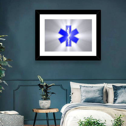 Emergency Medical Technician Symbol Wall Art