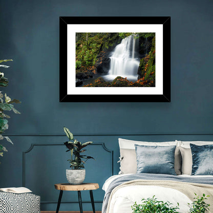 Autumn Waterfall in Tobermory Wall Art