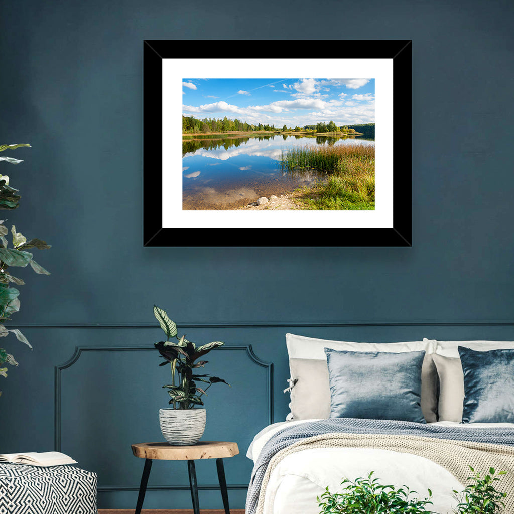 Paunkula Lake Reflections Wall Art