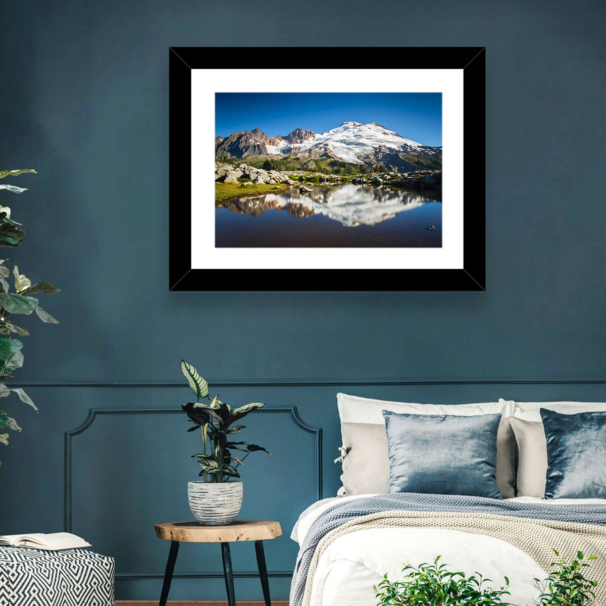 Snow-capped Mount Baker Wall Art