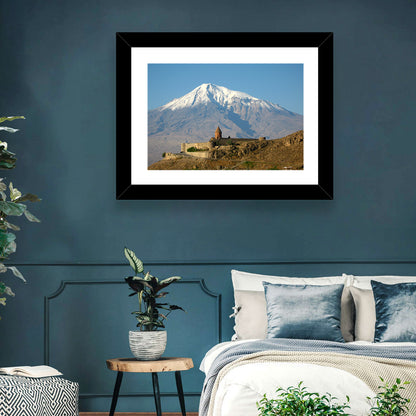 Khor Virap Monastery with Mount Ararat Wall Art