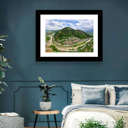 Berat Osum River View Wall Art