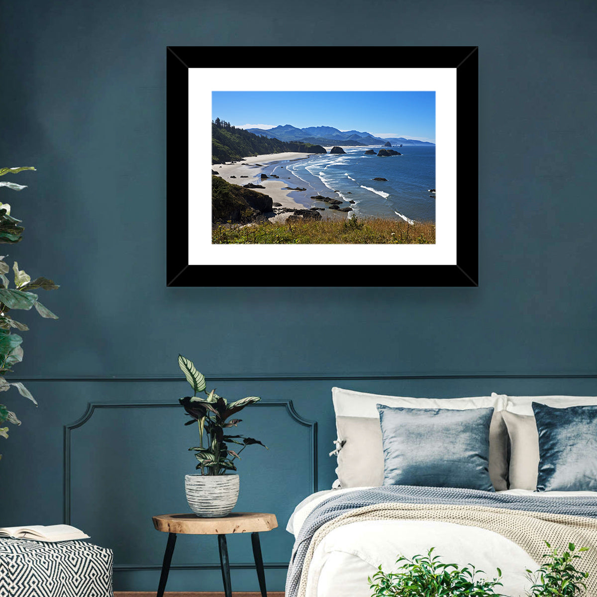 Cannon Beach Morning Shoreline Wall Art