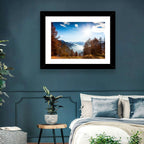 Val D Aosta Valley Morning Light Wall Art