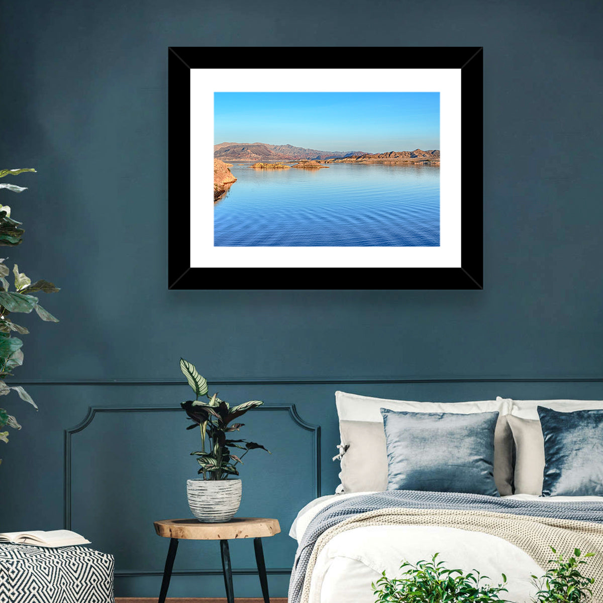 Lake Mead Rocky Shoreline Wall Art